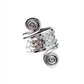 Sterling Silver Braided Swirl Ring