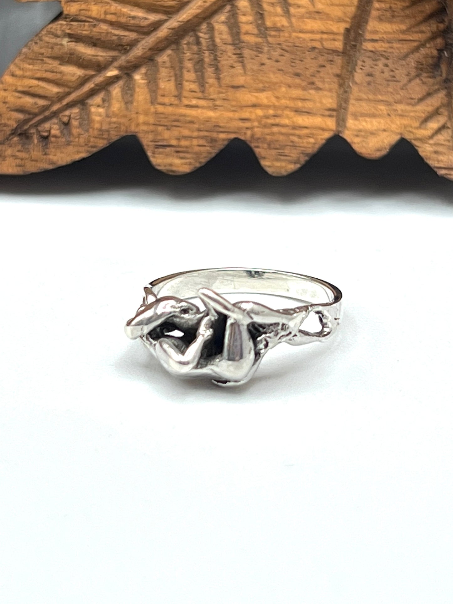 Sterling Silver 69 Couple Ring