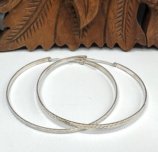 Sterling Silver Hoop Earrings