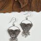 Rajasthani Tribal Triangle Dangle Earrings