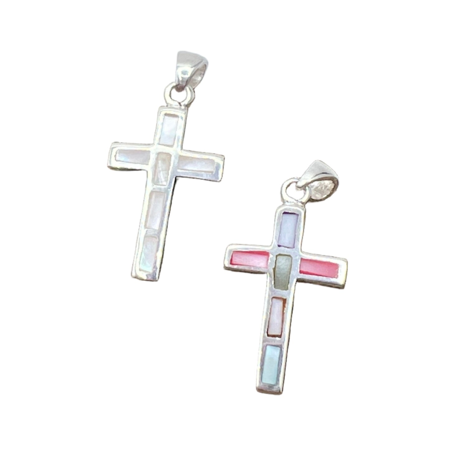 Mother of Pearl Cross Pendants