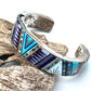 Rare Inlaid Gemstone Bracelet by David Freeland