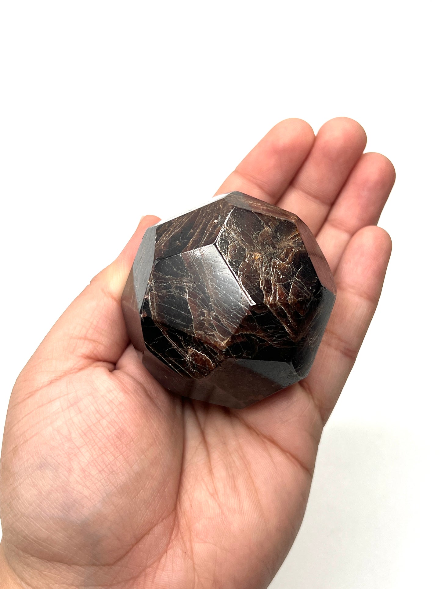 Almandine Garnet Dodecahedron