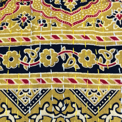 Rajasthani Print Kantha Duffle Bag