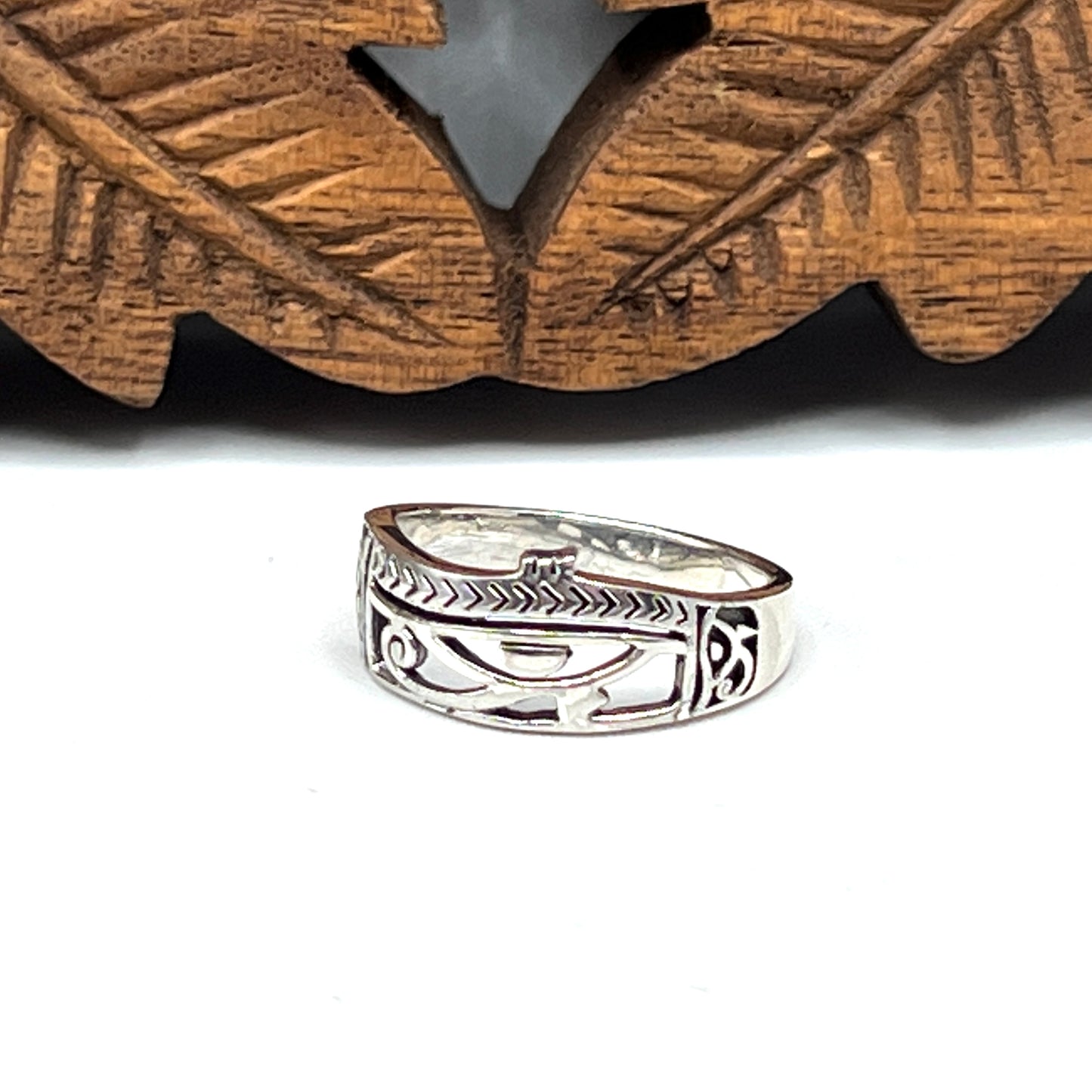 Eye Of Horus Silver Ring