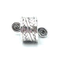 Sterling Silver Braided Swirl Ring