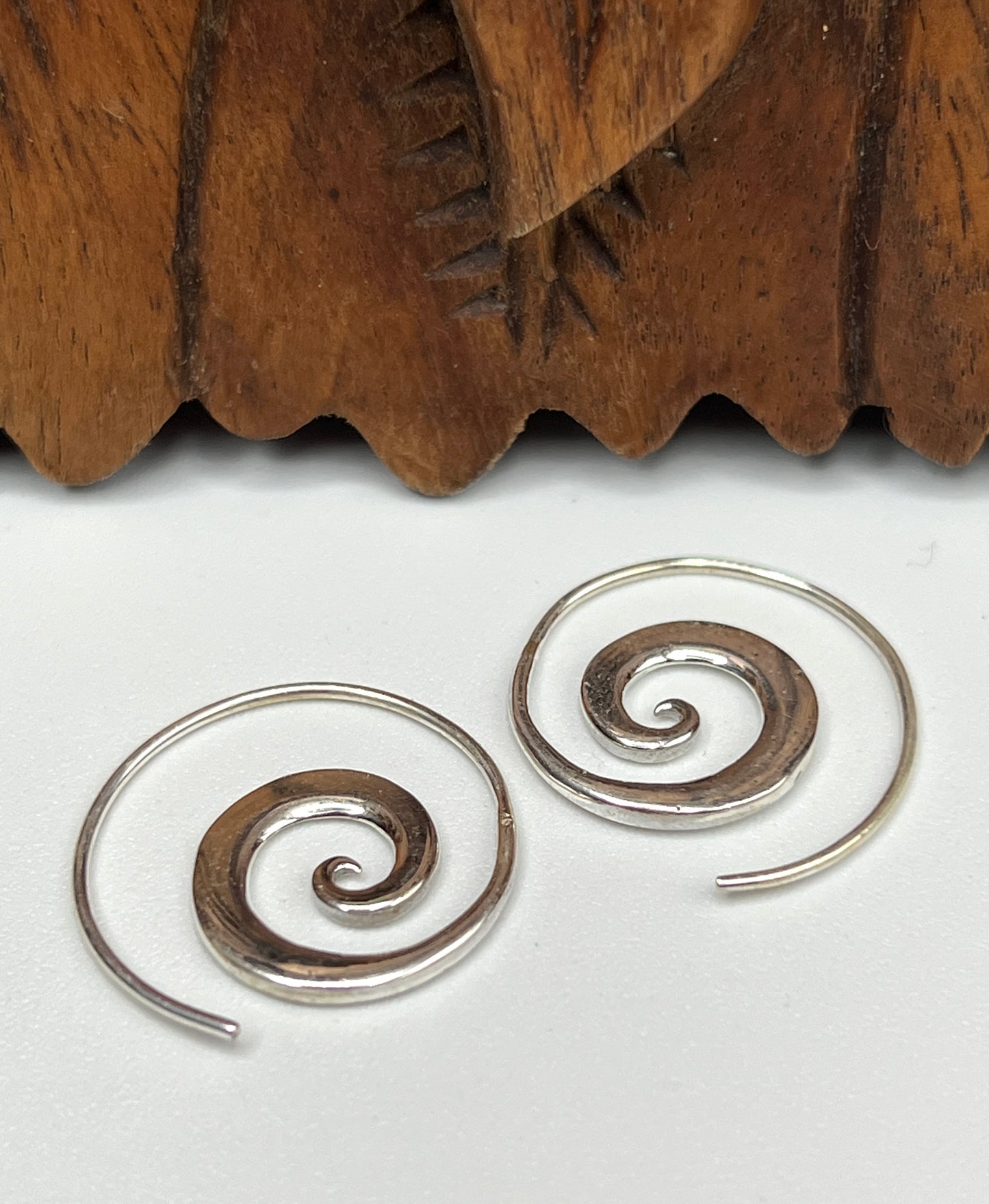 Decorative Slide Hoop Earrings