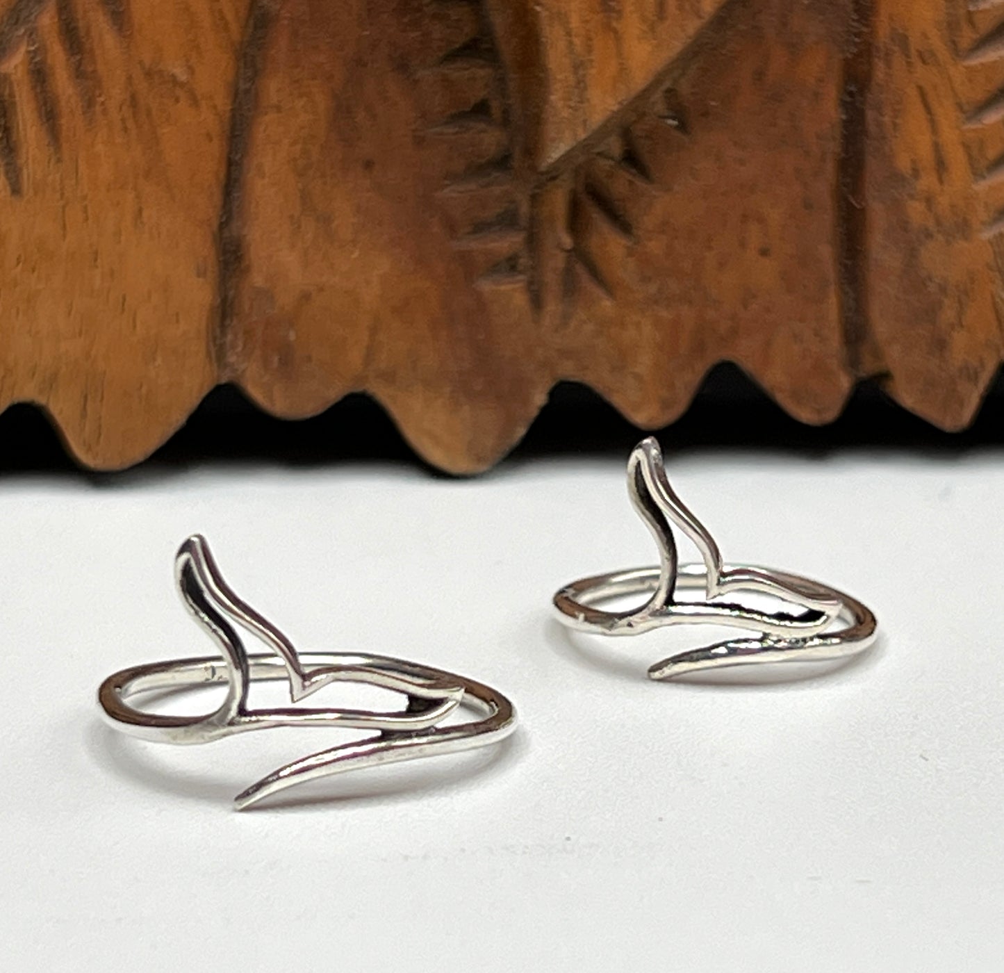 Whale Tail Rings