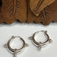 Beaded Hoop Earrings