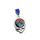 Rare Inlaid Gemstone SYF Cats Under the Stars Pendant by David Freeland