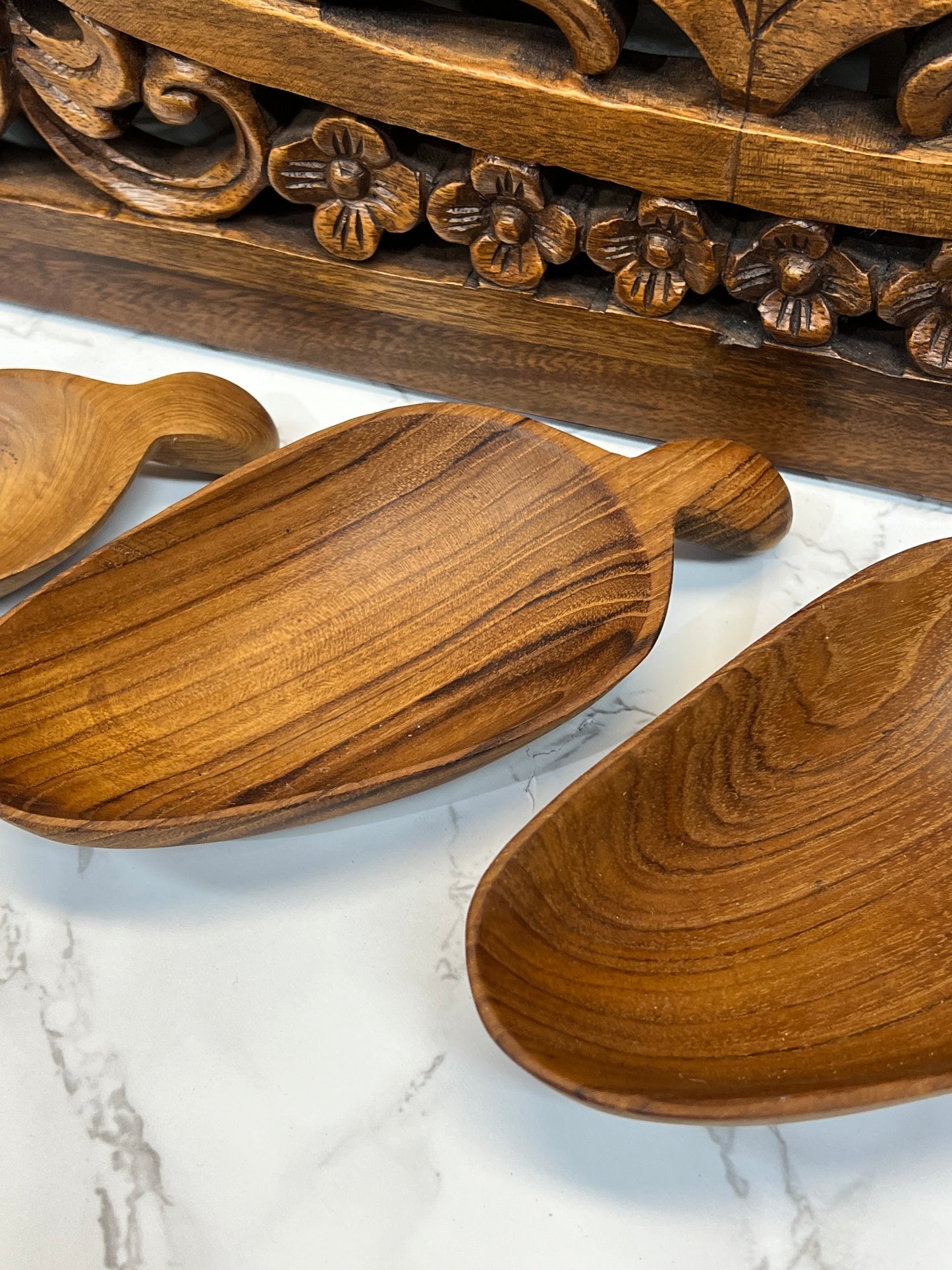 Teak Wood Scoop