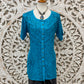 Embroidered Button Up Top