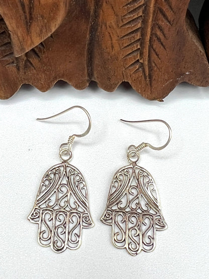 Hamsa Earrings