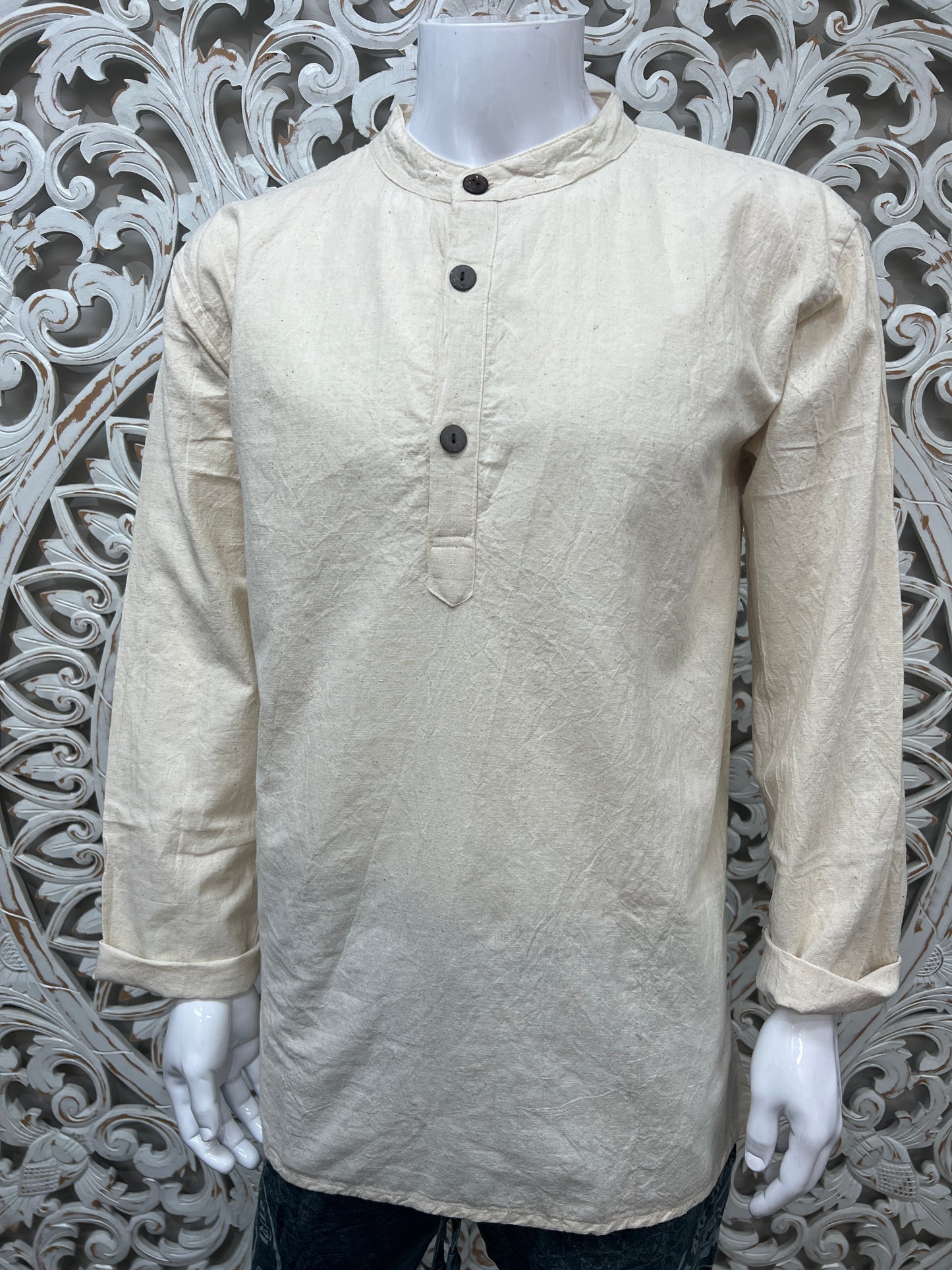 Hemp Cotton Blend Long Sleeve Shirts