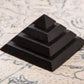 Carved Saqqara Shungite Pyramids