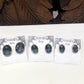 Mystic Topaz Sterling Silver Oval Faceted Stud Earrings- 2 Sizes Available