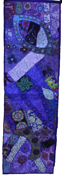 Rajasthani Patchwork Wall Hangings 20" x 58"